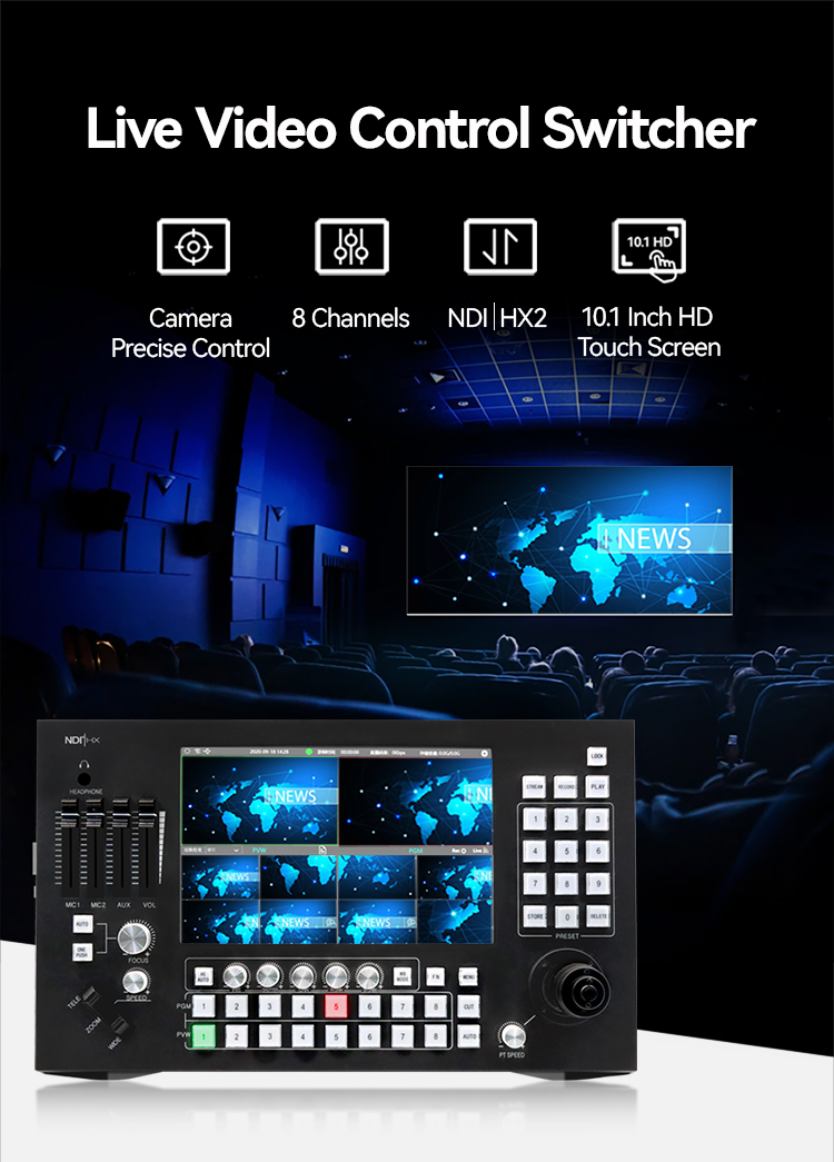 Live video control switcher-HDKATOV( former Shenzhen KATO Live video control switcher-HDKATOV( former Shenzhen KATO