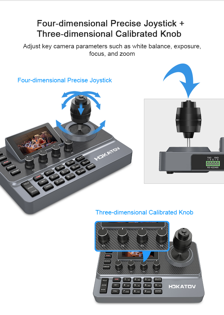 Multifunctional PTZ controller-HDKATOV( former Shenzhen KATO Multifunctional PTZ controller-HDKATOV( former Shenzhen KATO