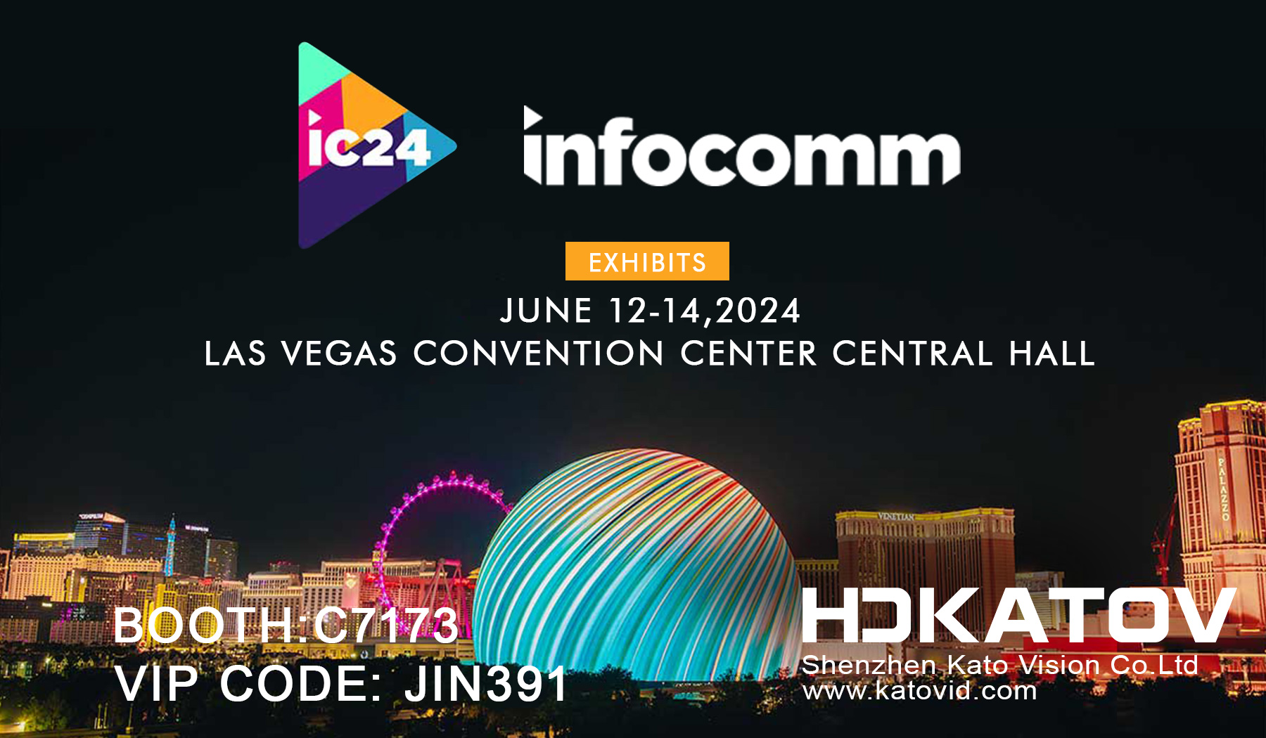 InfoComm 2024 comes to Las Vegas from June 12-14