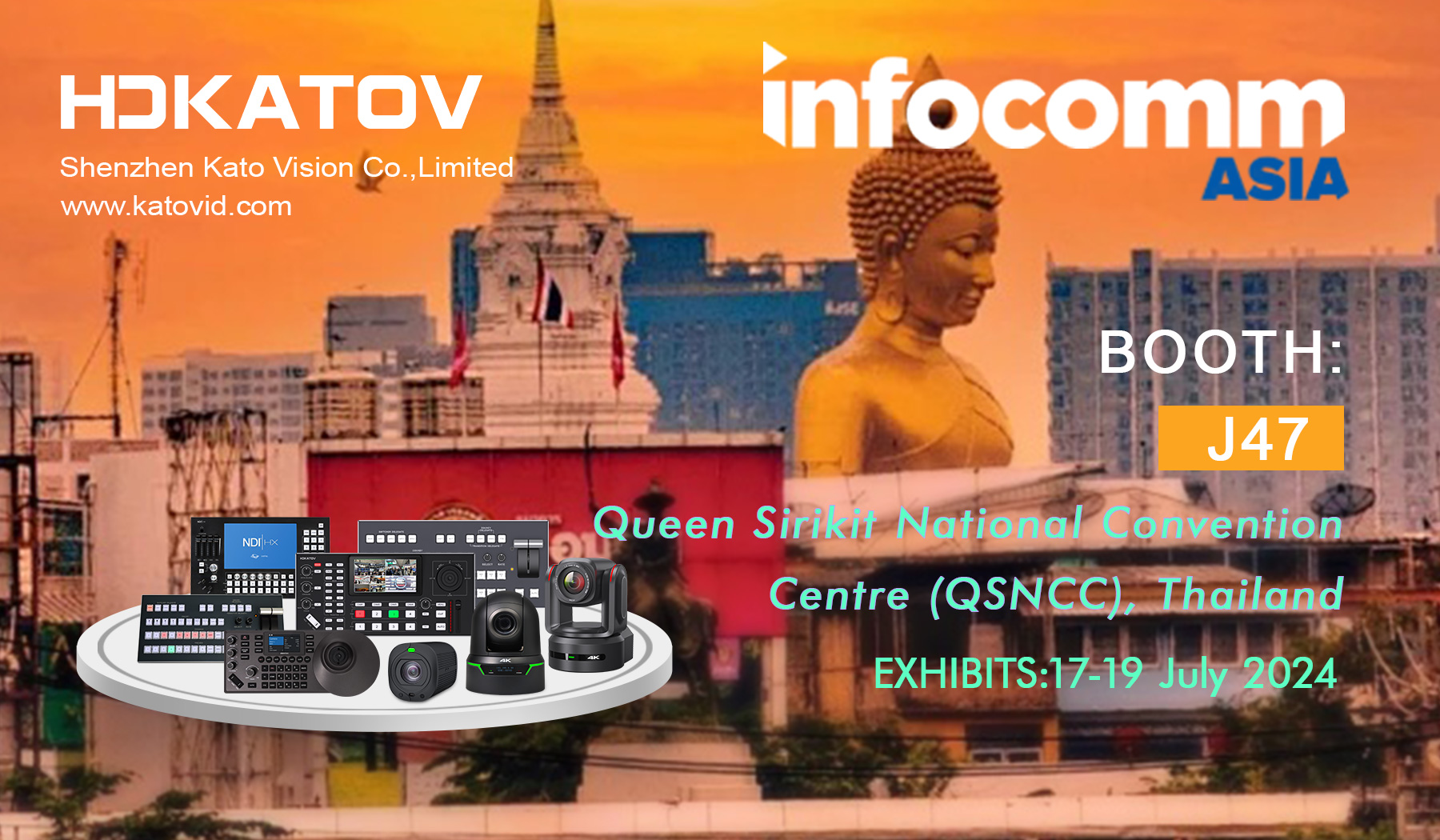 HDKATOV at Thailand InfoComm 2024: Unveiling Innovative AV P