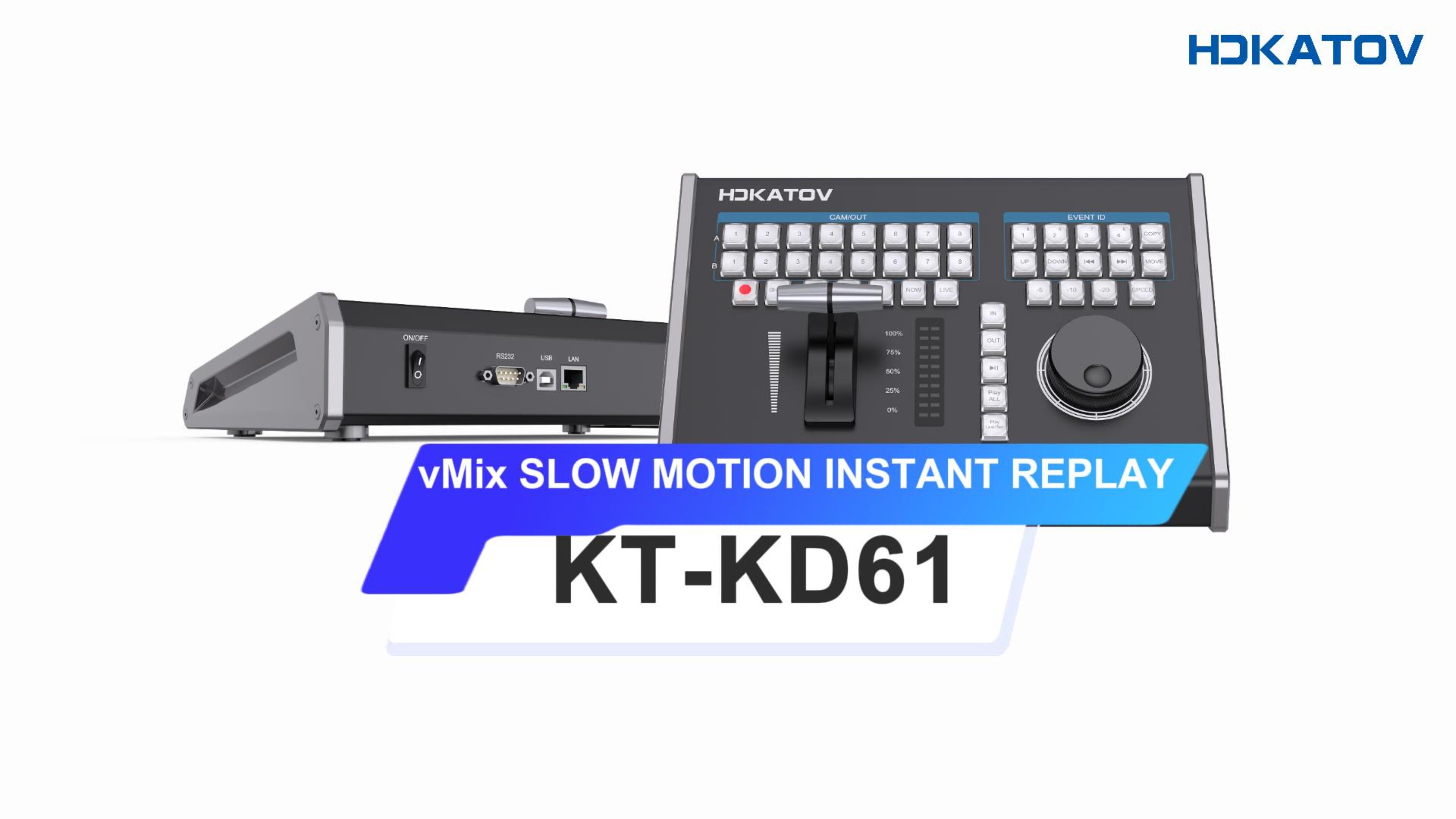 【New arrival】KT-KD61A vMix SLOW MOTION INSTANT REPLAY