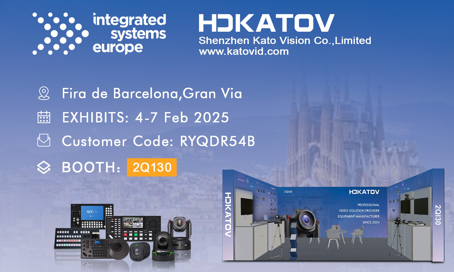 Explore the Future with Kato Vision at ISE 2025