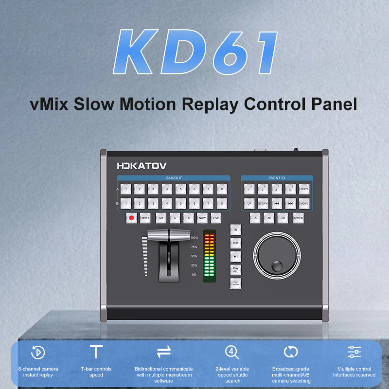 Introducing the KT-KD61 – The Ultimate vMix Slow Motion Rep