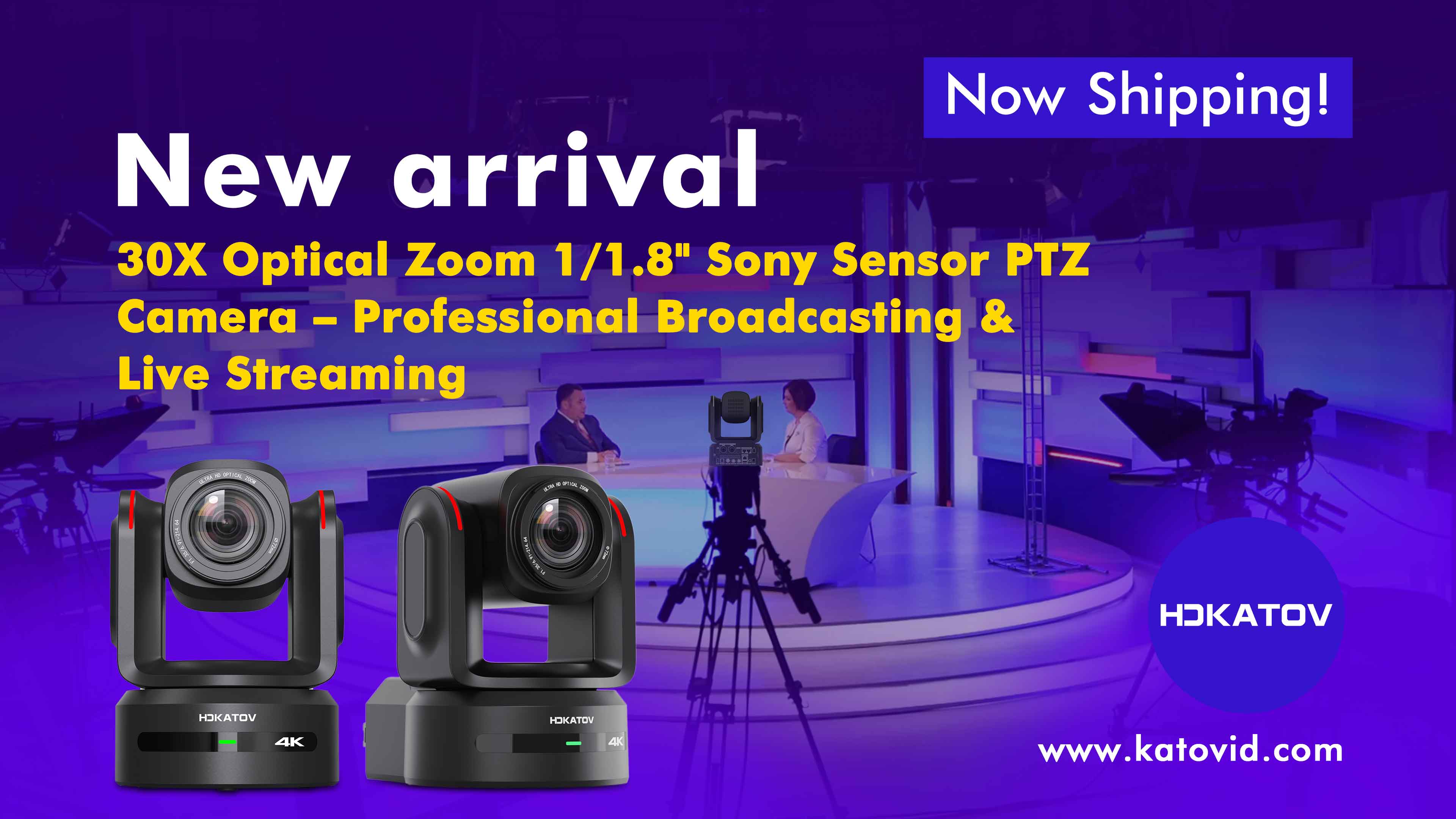 Introducing the All-New KT-BC10KV 4K60fps Broadcast-Grade PT