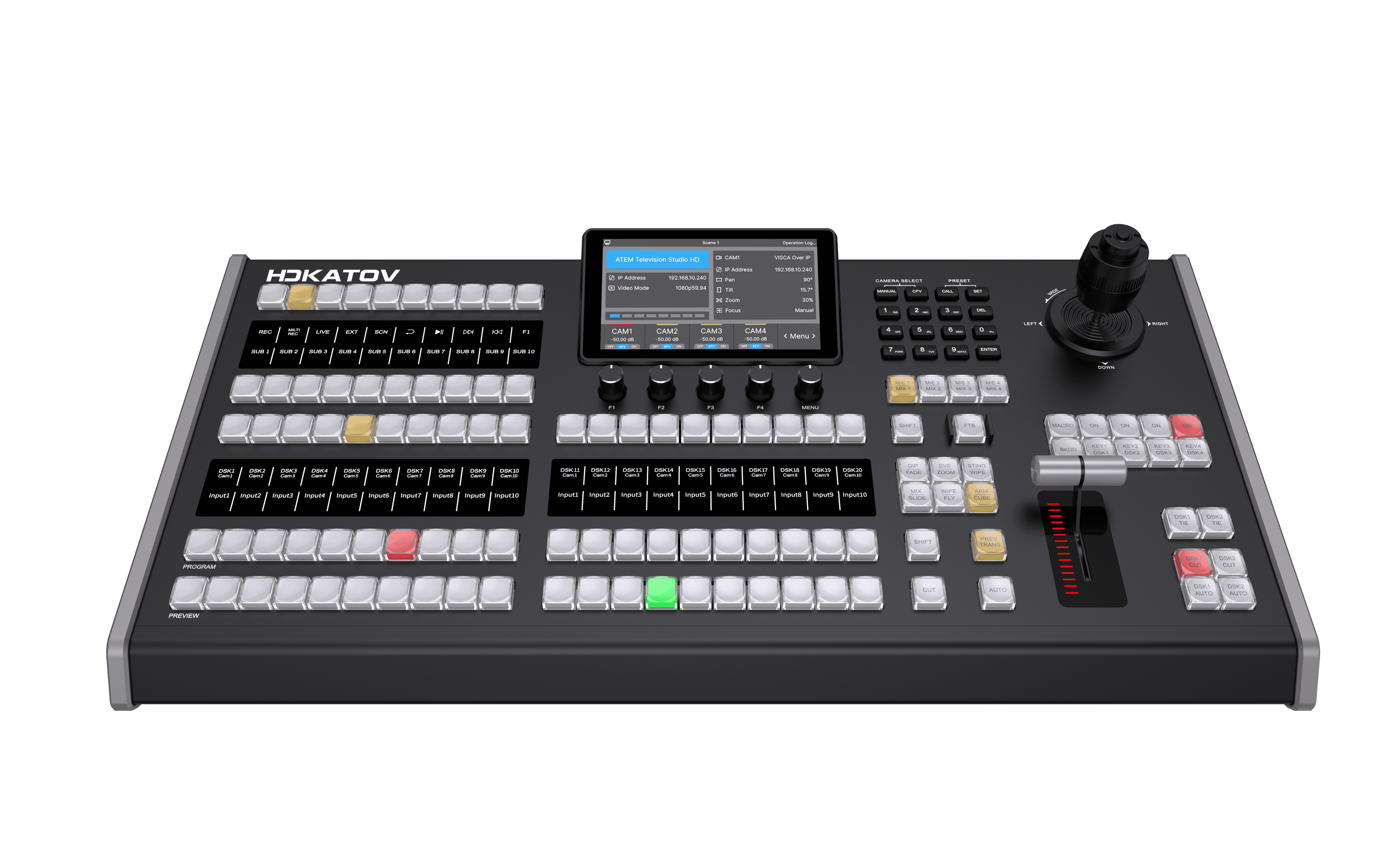 Switcher Control Panel-HDKATOV( former Shenzhen KATO Vision Co