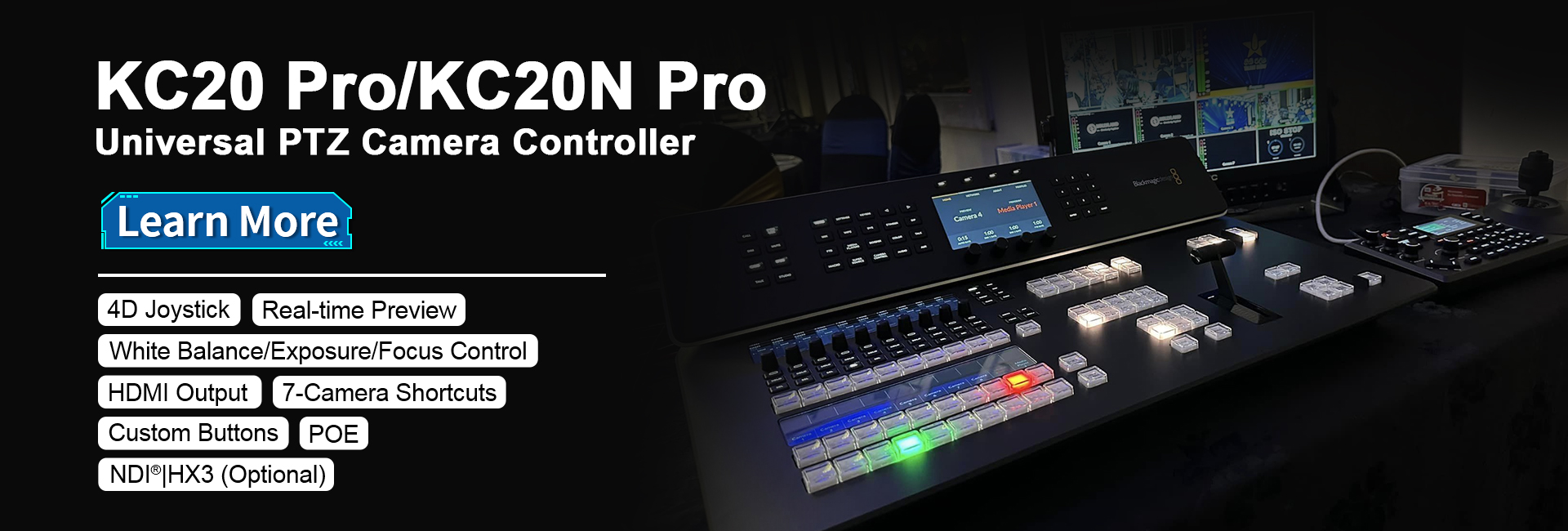 Multifunctional PTZ controller -HDKATOV( former Shenzhen KATO